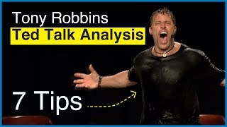 Tony Robbins  Ted Talk Speech Review  7 Tips [upl. by Bazil]