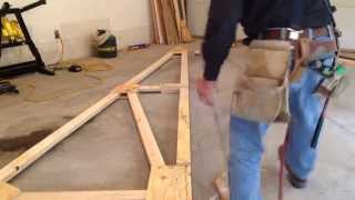 Build your own wood trusses [upl. by Fonz]