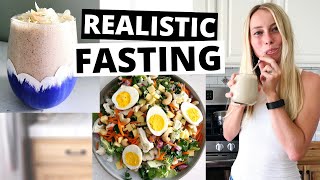 What I Eat In A Day  Intermittent Fasting As A Nutritionist [upl. by Burwell]