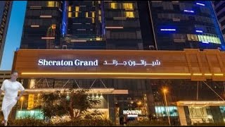 Sheraton Grand Hotel Dubai Hotel amp Room tour [upl. by Luciano]