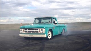 Thrashing The 1968 Dodge D100 Sweptline  440 4 Speed  Floyds Mayhem Garage Ep 27 [upl. by Sorips783]