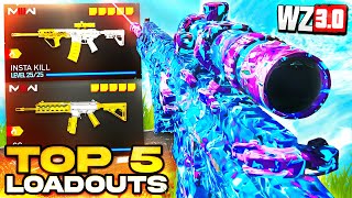 TOP 5 NEW META LOADOUTS in Warzone 3 Best Class Setups [upl. by Symon]