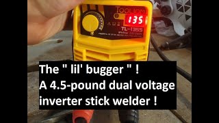 Tooliom quot135Aquot Inverter Stick Welder 110V220V [upl. by Pendleton43]