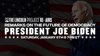 FULL SPEECH Joe Bidens Remarks on the Future of Democracy  January 5 2024 [upl. by Rosaline134]