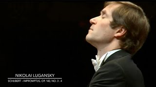 Lugansky  Schubert Impromptus Op 142 No 3 amp No 4 [upl. by Siloum]