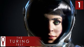 The Turing Test Gameplay Part 1  Ava Turing Chapter 1 Lets Play PC [upl. by Neelyar491]