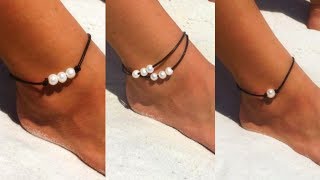 How To Make AnkletsEasy Anklets Useful amp Easy [upl. by Lucille833]