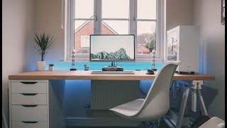 Byte Review Setup Tour 2018  The Ultimate IKEA Desk [upl. by Yllor]