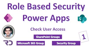 Implementing Role Based Security in Power Apps [upl. by Sukram]