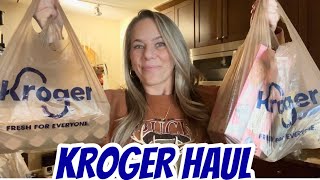 KROGER GROCERY HAUL [upl. by Agem]