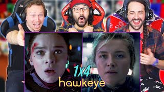 HAWKEYE 1x4 REACTION Episode 4 quotPartners Am I Rightquot Spoiler Review  Breakdown  Yelena [upl. by Nemajneb]