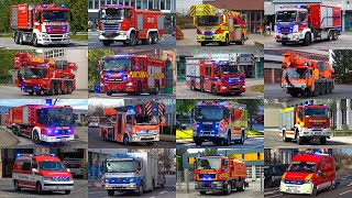 BEST OF EINSATZFAHRTEN 2020  Firescue112 [upl. by Britte]