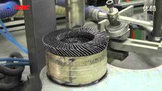 Full Automatic Flap Disc Machine [upl. by Vivie803]