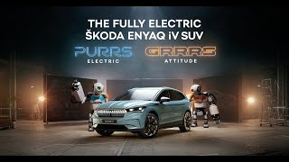 Introducing the fully electric ŠKODA ENYAQ iV SUV  TV Advert [upl. by Richardson]