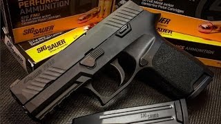 Sig P320 Compact 9mm Pistol Review [upl. by Nnaaihtnyc]