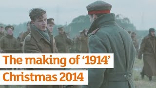 The making of 1914  Christmas Ad  Sainsburys [upl. by Trometer135]