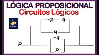 ‼️LÓGICA PROPOSICIONAL 09 Circuitos Lógicos [upl. by Enel179]