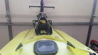 Bonafide RS117 and Other Kayak Steering Cable Install [upl. by Danforth]