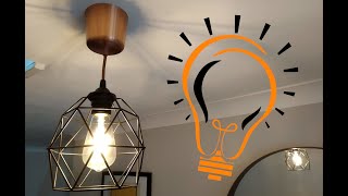 Install a Light Fitting  IKEA Hemma [upl. by Modeste]