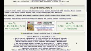 How To Join Nairaland Nigerian Forum [upl. by Tristan]