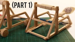 How to Make an Awesome MINI CATIPULT Part 1 [upl. by Allicerp157]