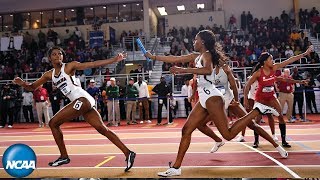 Womens 4x400  2019 NCAA Indoor Track and Field Championship [upl. by Adrial162]