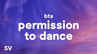 BTS  Permission to Dance Lyrics [upl. by Irem576]