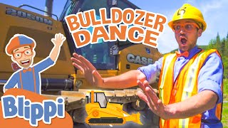 Blippis Bulldozer Dance  Educational Songs For Kids [upl. by Lutero]