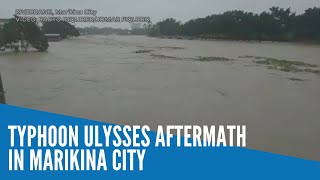 Typhoon Ulysses aftermath in Marikina City [upl. by Akim]