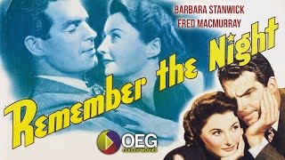 Remember The Night 1940 Trailer [upl. by Eiser659]