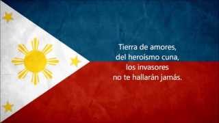 The Philippine National Anthem in EspañolEnglish amp Tagalog [upl. by Mauve896]