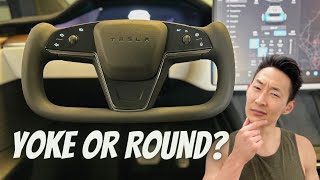 Tesla Yoke Steering Wheel  DO I regret it [upl. by Aihsei807]