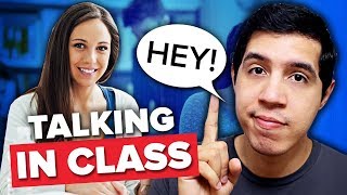 How To Talk To Your Crush In Class at School [upl. by Boris]