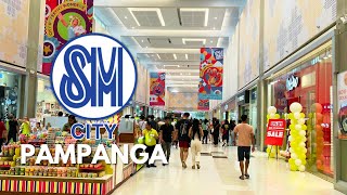 The Longest Mall in the Philippines  SM CITY PAMPANGA  Walking Tour 2023  HD  Philippines [upl. by Sebastien]