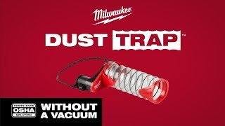 Milwaukee® SDS Plus DUST TRAP™ Drilling Shroud [upl. by Elag]