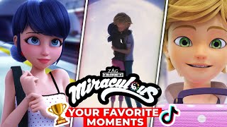 MIRACULOUS  🐞 Best Adrienette Moments as Voted for by Fans 🏆 [upl. by Calabrese]