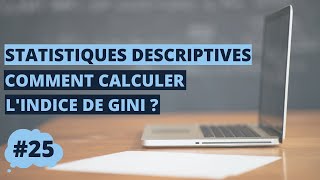 Comment calculer l’indice de Gini  Statistiques 1 [upl. by Aronael371]