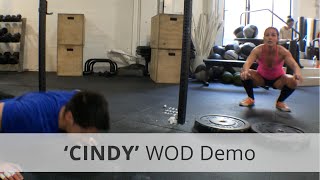 quotCINDYquot CrossFit WOD Demo  203 Rx [upl. by Natala]