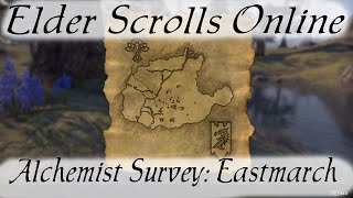 Alchemist Survey Eastmarch Elder Scrolls Online [upl. by Cacilie]