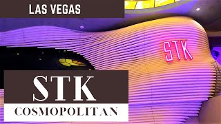 STK at Cosmopolitan Resort amp Casino Las Vegas 2021 Edition  Its like fine dining in the CLUB [upl. by Couture]