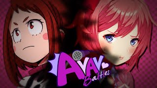 Ochaco Uraraka vs Sayori  Rap Battle [upl. by Rettke]