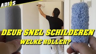 VLAKKE DEUR SNEL SCHILDEREN De Rollergrip Methode [upl. by Romeon]