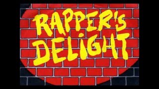 Sugarhill Gang  Rappers Delight  lyrics on screen Full 14 mns Version [upl. by Nauqes]