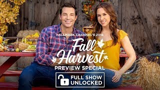 Full Episode  2018 Hallmark Movies Fall Harvest Preview Special  Hallmark Channel [upl. by Derian]