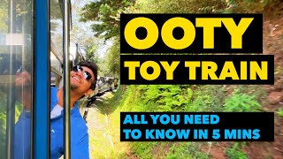 OOTY Toy Train  Complete Guide  Schedule Booking Cost Experience  Akshay Joshi Films [upl. by Ellenet]