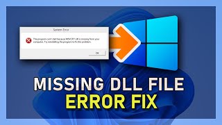 Windows 11  How To Fix Missing DLL Files Error [upl. by Jason]