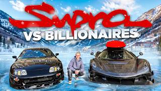 1000HP Supra terrorizing Billionaires Hypercarmeet in Switzerland [upl. by Mauldon]