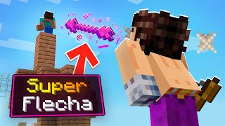 Minecraft Skywars No se espera LAS SUPER FLECHAS [upl. by Elik]