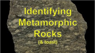 Metamorphic Rocks amp toast [upl. by Alieka]