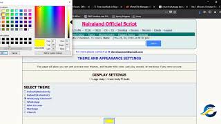 Nairaland Forum Script Theme Installation and Activation [upl. by Aliemaj805]